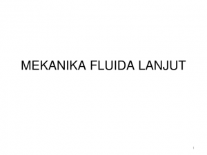 mekanika fluida lanjut